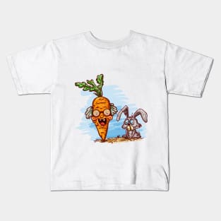 Old Carrot and the Bunny Kids T-Shirt